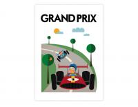 Ilustrace v retro stylu - Grand Prix TP-Grafika Valašské  Meziříčí