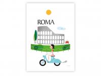 Ilustrace v retro stylu - Roma TP-Grafika Valašské  Meziříčí